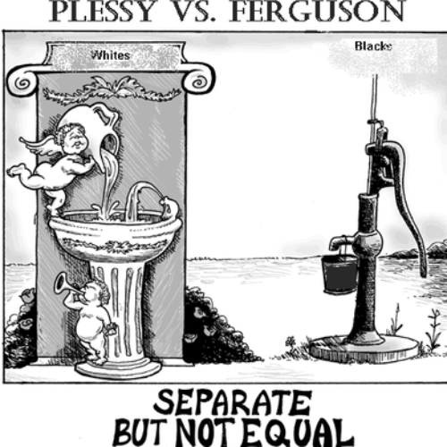 4 St 18 Mai 1896 Jahr - Plessy v. Ferguson (Band der Zeit)