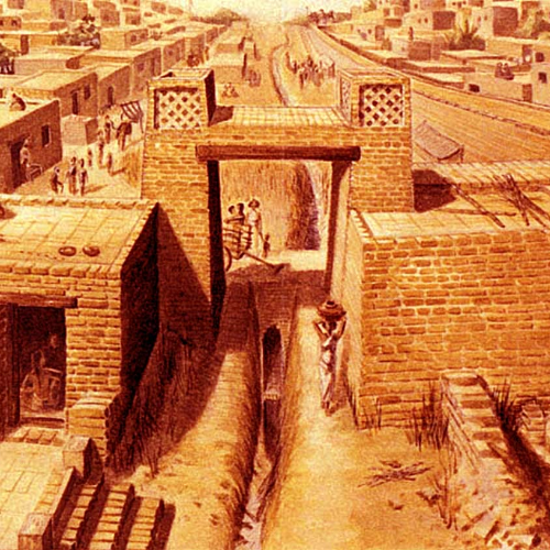 Indus River Valley Civilization (1 gen 2100 anni a. C. – 1 gen 1800 anni a.  C.) (Il nastro del tempo)