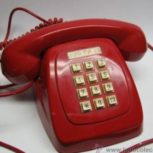 31 dic 1962 año - Primer teléfono de teclas (Cinta de tiempo)