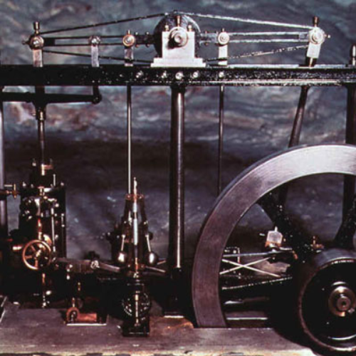 1 ene 1712 año - Maquina de vapor (Cinta tiempo)