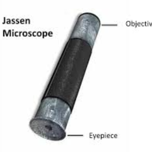Zacharias Janssen invented the compound microscope. (1 janv. 1600 – 7 sept.  1600) (La bande de temps)