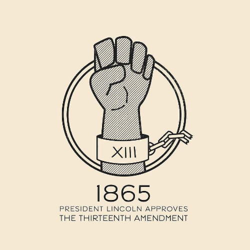 13th Amendment Ratified Symbol 13th Amendment Ratified Symbol