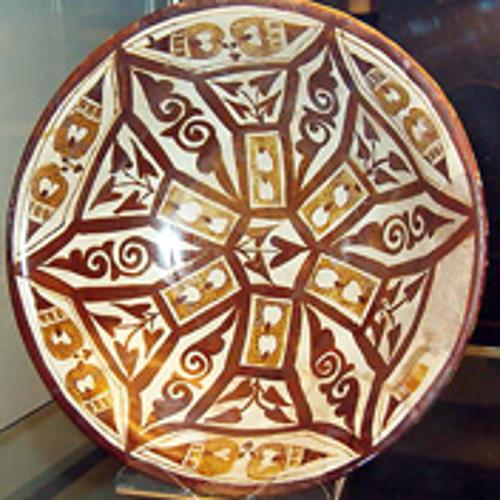 "Luster" ceramic glazes used in Islamic world (jan 1, 900 jan 1, 1700
