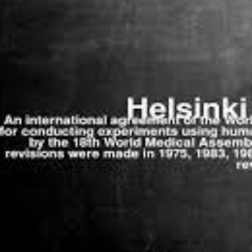 Jun 1 1964 the declaration of helsinki timeline 
