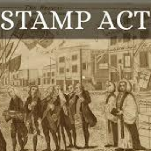 mar 22, 1765 The Stamp Act (Timeline)