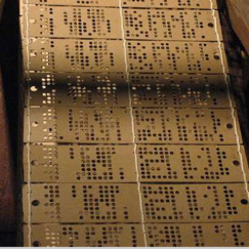 1 ene 1884 año - las máquinas calculadoras de tarjetas perforadas (Cinta de  tiempo)