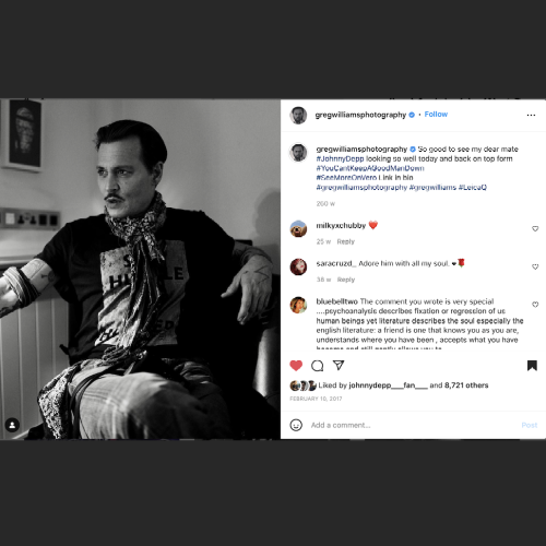 Gregory Williams Rapper 22 h, feb 10, 2017 y - GREG WILLIAMS Instagram/Twitter Johnny Depp You ...