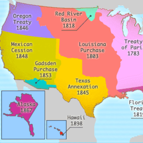 Manifest Destiny Map - 71bf01ac59e8b021825a3d15c517c644 