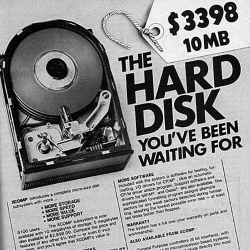 Hard drive 1956 (jan 1, 1956 – jan 31, 1956) (Timeline)