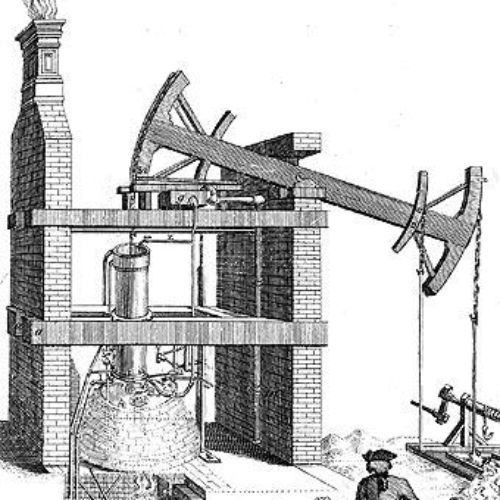 1 janv. 1712 - Thomas Newcomen y Thomas Savery construyeron la primera  máquina de vapor atmosférica (La bande de temps)
