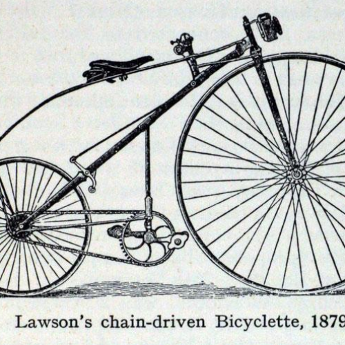 evolution de la bicyclette english