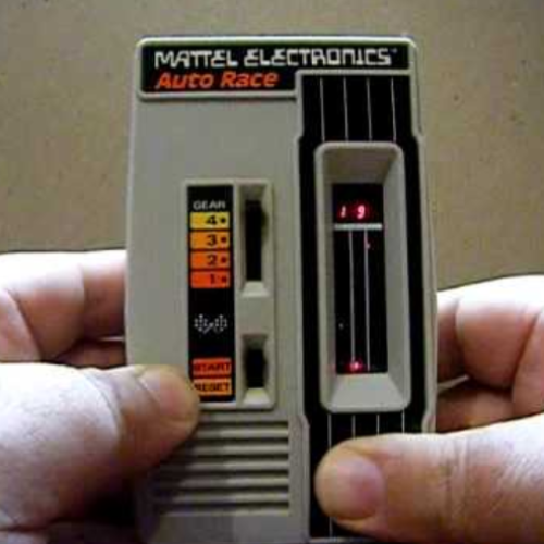 dec 23, 1975 - MATTEL ELECTRONICS AUTO RACE - MATTEL (un solo videojuego,  sin memoria) (Timeline)