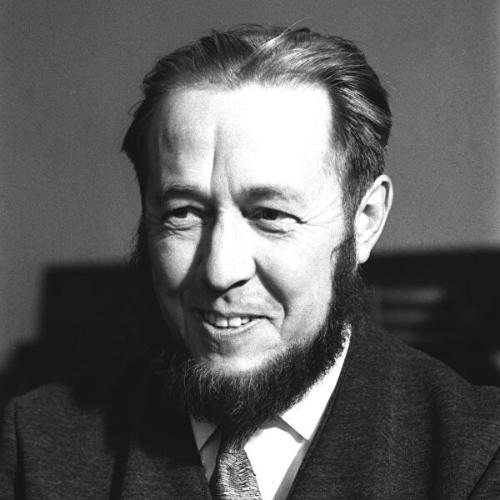 А.И. Солженицын (11 dic 1918 año – 3 agos 2008 año) (Cinta de tiempo)