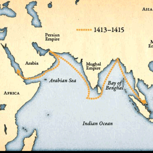 Zheng He commands his third voyage. (jan 1, 1409 – jan 1, 1411) (Timeline)