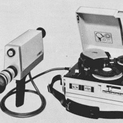 Cámaras de video portátiles (29 dic 1964 año – 19 dic 1965 año) (Cinta de  tiempo)
