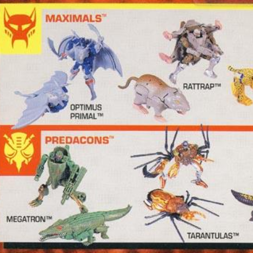 Toys Transformers Beast Wars and Beast Machines jan 1 1996