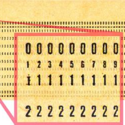 jan 9, 1960 - Tarjetas perforadas (Timeline)