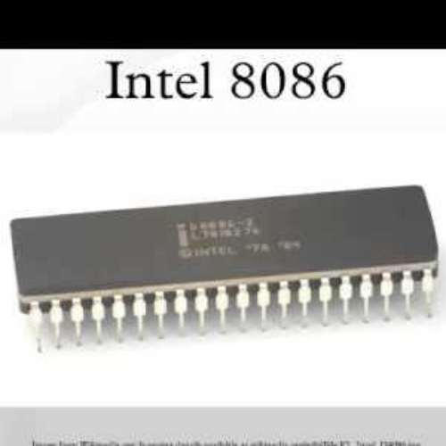 1 ene 1978 año - Intel 8086 (Cinta de tiempo)