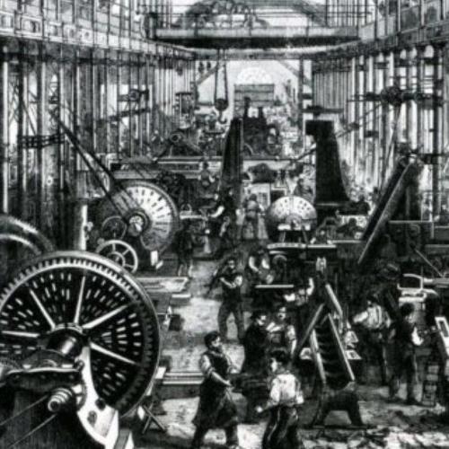 17 jun 1720 año - Sociedad industrial (Cinta de tiempo)