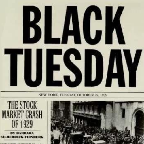 Black Tuesday Newspaper