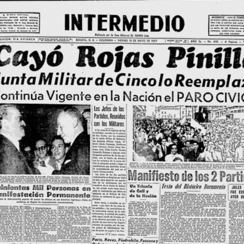 ca-da-de-gustavo-rojas-pinilla-10-mayo-1957-a-o-10-mayo-1957-a-o
